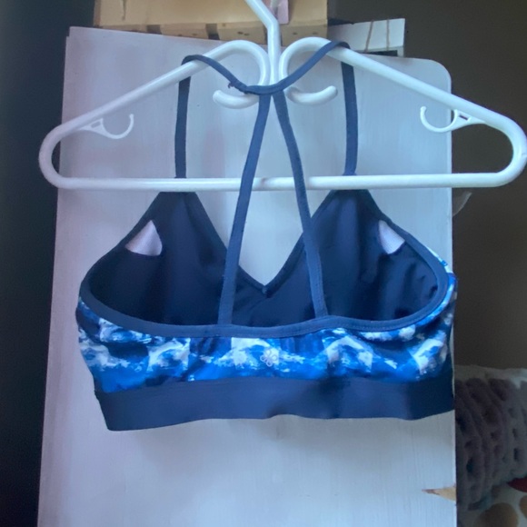Ocean abstract sports bra - Picture 2 of 2